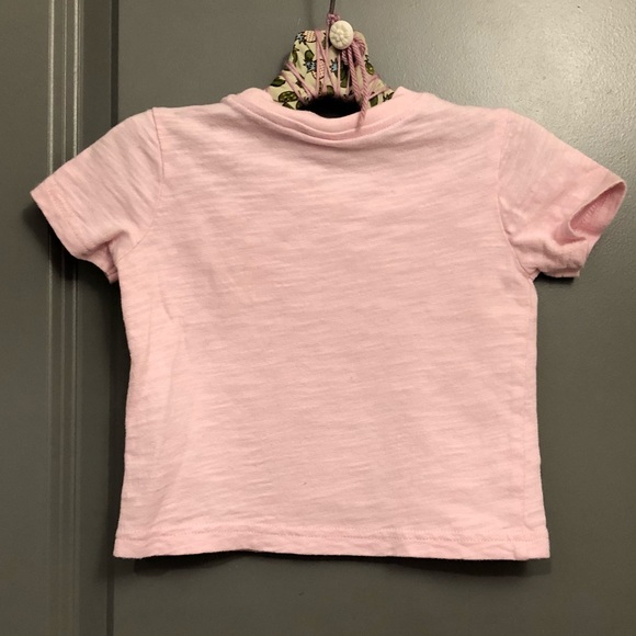 Janie and Jack Pink Tee - Picture 2 of 2